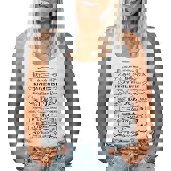 Las Leyendas Nacen En Noviembre 1962 Hombre Camiseta sin mangas para mujer - Regaloses