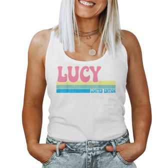 Lucy Nombre Personalizado Linda Idea Groovy Es Lucy Camiseta sin mangas para mujer - Regaloses