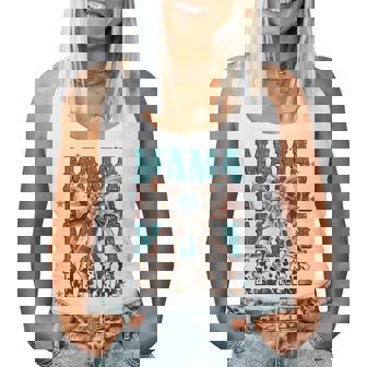 Mama Mom Western Family Matching Birthday Cowboy Cowgirl Women Tank Top - Monsterry