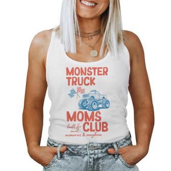 Monster Truck Moms Club Monster Truck Mama Mother's Day Women Tank Top - Monsterry