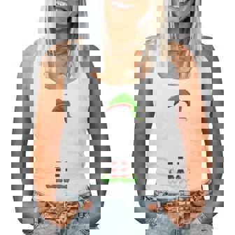 Nana Elf Squad Xmas Family Matching Group Christmas Elf Women Tank Top - Thegiftio