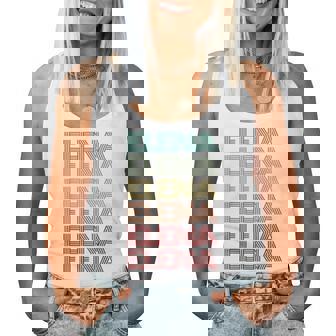 Nome Elena Ragazza Retro Personalizzato Groovy 60S Compleanno Canotta da donna - Novitaregali