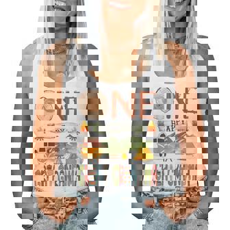 One Happy Great Grandma Camper 1St Birthday Boy Camping Women Tank Top | Mazezy