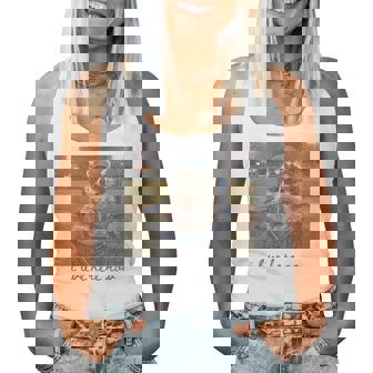 Raccoon Ballfield Baseball Mom Field I Live Here Now Women Tank Top | Seseable UK