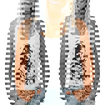 Retro Chihuahua Apparel Jesus Chihuahua Dog Christian Religious Dog Lover Women Tank Top - Thegiftio