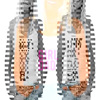 Retro In My Dad Girl Era Father's Day Christmas Women Tank Top - Thegiftio