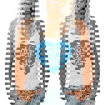 Retro Detroit Girls Heart Cute Detroit Girl Women Tank Top | Seseable FR