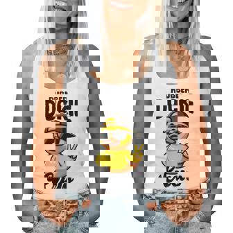 Rubber Duckie Crew Cool Duckling Yellow Rubber Duck Women Tank Top | Seseable CA