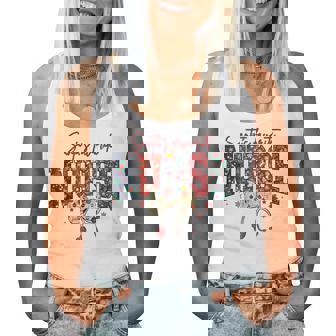 Santa’S Favorite Nurse Christmas Women Tank Top - Monsterry