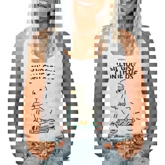 Silly Goose On The Loose Meme Kawaii Girls Women Women Tank Top | Seseable CA