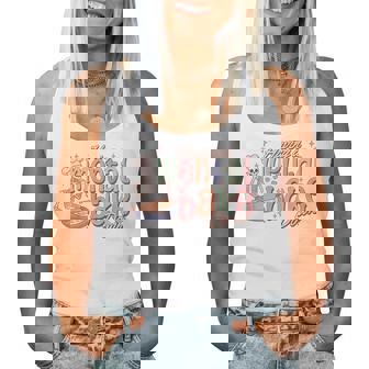 Skeleton Baker Baking Lover Groovy Having A Mental Bake Down Women Tank Top - Thegiftio