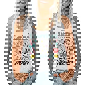 I Survived 67 Days Of School 67 Meme Female Teacher Matching Women Tank Top - Monsterry