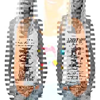 I Survived 67 Days Of School Teacher Students Cat Six Seven Women Tank Top - Monsterry