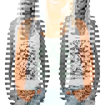 Weird Girls Club Retro Gothic Floral Alt Girl Women Tank Top | Seseable UK