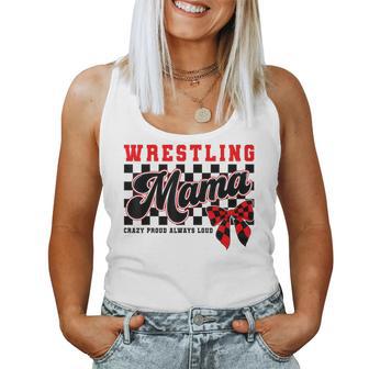 Wrestling Mom Mama Wrestle Wrestler Women Tank Top - Thegiftio UK