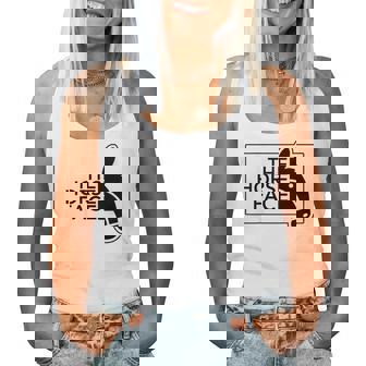 【バックプリント・背中側】ザ・ホース・フェイス The Horse Face 午年 馬 2026 パロディ レディースタンクトップ - Kawaiitshirt