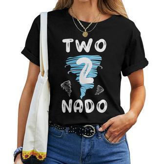 2 Nado Tornado Bday 2Nd Bday Two Nado Boy Girl Women T-shirt - Thegiftio UK