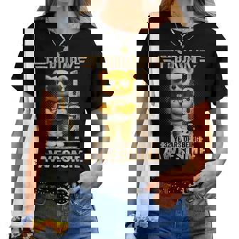 32歳 1994年2月 テディベア 32歳 誕生日 男性 女性 レディースTシャツ - Kawaiitshirt