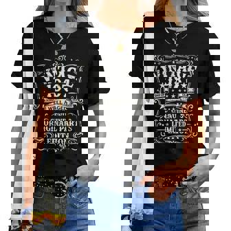 39 Anniversaire Cadeau Homme Et Intage Année 1987 T-shirt femme - Cadeauxyz