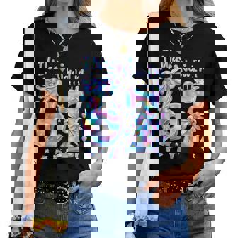 7Th Birthday Girl I Was 6 Now I'm 7 Year Old Girl Bday Party Women T-shirt - Thegiftio