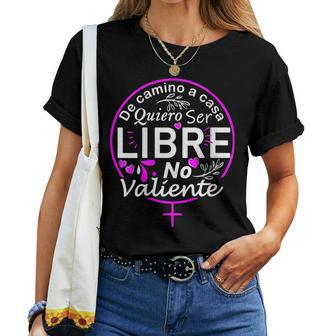 8 Marzo 8M Dia Internacional De La Feminista Cuello Camiseta de mujer - Regaloses
