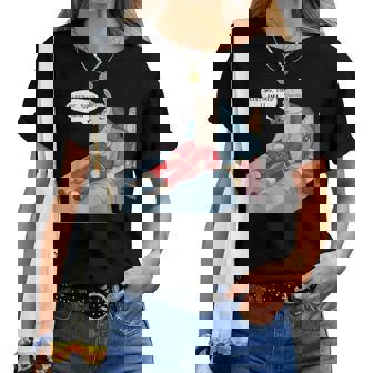 Alpaca Llama With Red Buffalo Plaid Pajamas Girl Boy Llama Women T-shirt - Thegiftio