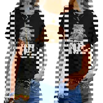 & Nope Napping Goldendoodle Doodle Lover Women T-shirt - Thegiftio