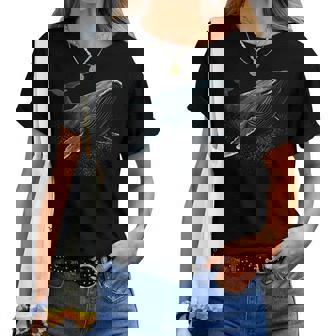 Ballena Cuello Camiseta de mujer - Regaloses