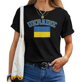 Bandera De Ucrania De Ucrania Hombres Es Niños Adolescentes Bandera De Ucrania Camiseta de mujer - Regaloses