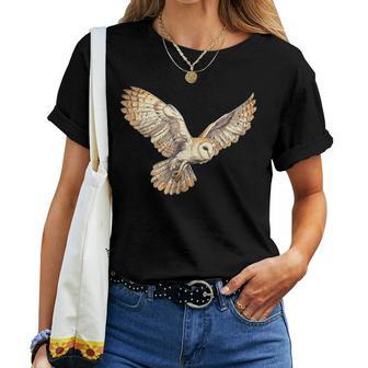 Barn Owlchleiereulenchleiereule T-shirt Frauen - Seseable