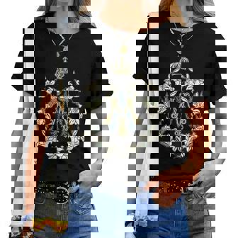 Blessed Mother Marian Catholic Symbol Women T-shirt - Thegiftio