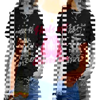 Boxer Girl Artes Marciales Box Box Club Damas Es Cuello Camiseta de mujer - Regaloses