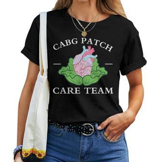 Cabg Patch Care Team Nurse Cabbage Heart Nurse Week Women T-shirt - Thegiftio