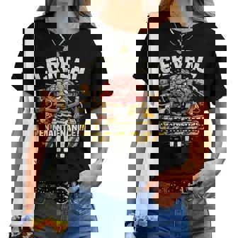 Cerveau En Maintenance Cadeau Homme Humour Original T-shirt femme - Cadeauxyz