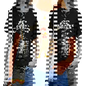 Chicken Farmer Local Egg Dealer Rancher Farm Dad Women Women T-shirt - Thegiftio