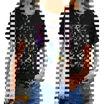 Christian God Says I Am Tie Dye Christian Girl Ballet Dancer Women T-shirt - Thegiftio