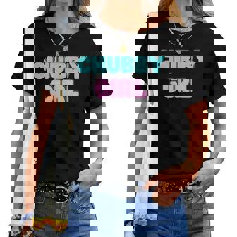 Chubby Girl 長袖tシャツ レディースTシャツ - Kawaiitshirt