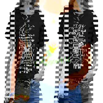 Concritta I Can't Keep Calm I'm The Keeper's Momoccer Mom Maglietta da donna - Novitaregali