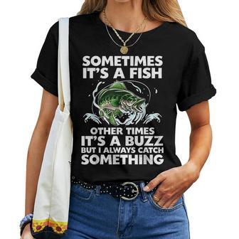 Cool Fishing For Fishing Rod Fish Fisherman Women T-shirt - Thegiftio UK