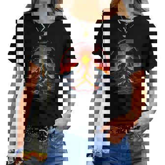 Costume Deolcan En Éruption Cool Pour Garçons Et Filles T-shirt femme - Cadeauxyz