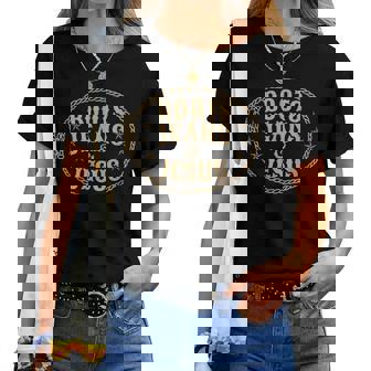 Cute Boots Jeans And Jesus Cowgirl Christian Country Western Women T-shirt | Mazezy