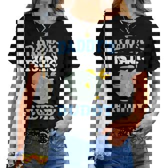 Daddy's Fishing Buddyon Daughter ギフトtシャツ レディースTシャツ - Kawaiitshirt