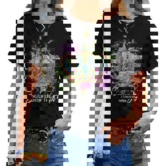 Daughter Of The King Christian Crown Princess Christian Women T-shirt - Thegiftio