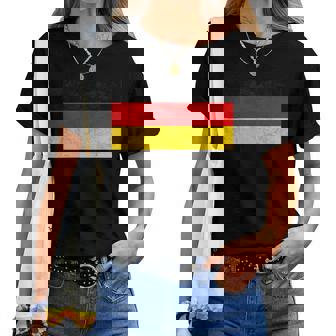 Deutschland Flagge Grafik Für Männer Frauen Kinder T-shirt Frauen - Geschenkecke