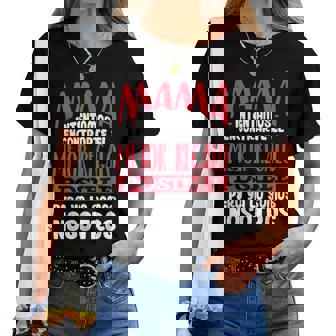 Día De La Madre Es Mamá Hija Hijo Regalo Madre Camiseta de mujer - Regaloses