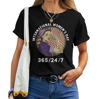 Día Internacional De La 2026 Give To Gain 8 De Marzo Camiseta de mujer - Regaloses