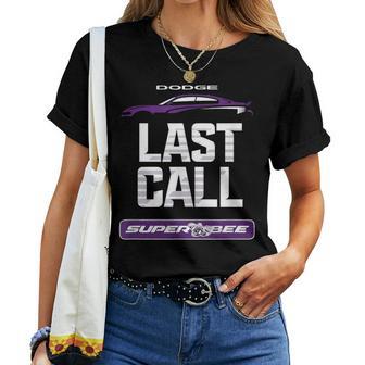 Dodge Chargeruper Bee Letzter Anruf T-shirt Frauen - Seseable