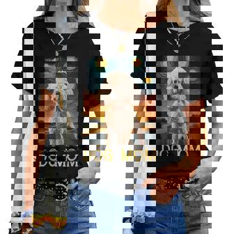 Dog Mom Camisa Caniche Propietario Estándar Caniche Camiseta de mujer - Regaloses