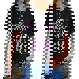 Donna Bellissima Dal 1971 51 Anni Compleanno Donna Ragazza Regalo Maglietta da donna - Novitaregali