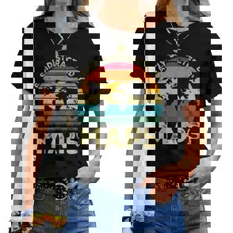 Easily Distracted By Maps Geography Teacher Women T-shirt | Mazezy